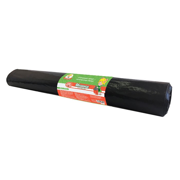 Мешки для мусора 240л*10шт 35мкм ПВД Умничка ОСОБОПРОЧНЫЕ 1*12 MPU4104 - фото 160911