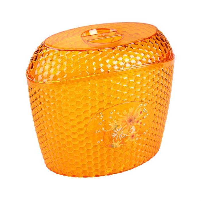 Емкость для сыпучих продуктов Мозаика 3л (оранж) М5596 1*12 М5596 - фото 161016