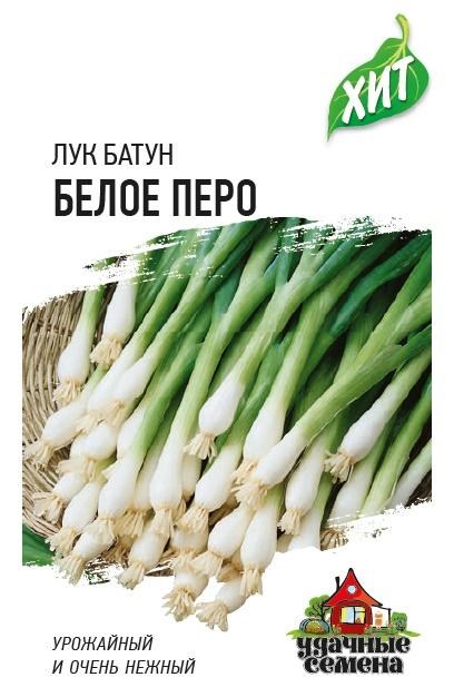 Семена Лук на зелень Белое перо 0,5 г б/п с евроотв. Г Г159 - фото 168192