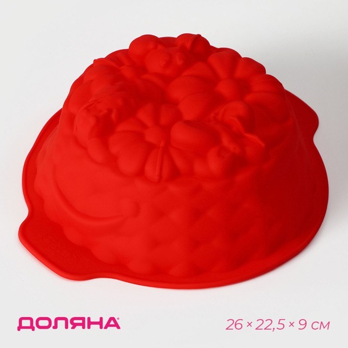 Форма для выпечки силикон Корзина 26х22,5х9см 1264092 1264092 - фото 168498
