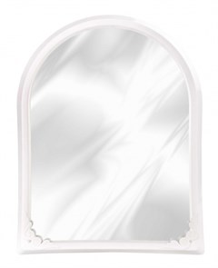 Зеркало в рамке 495х390мм (белый) М7405 1*6