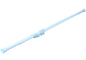 Карниз для ванной телескопический HITT 110-220см голубой 1*30 MPU4838