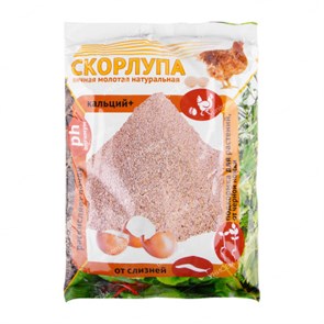 Добавка кормовая Скорлупа яичная натуральная молотая 1,5кг ВХ-2 1*6 ВХ-2