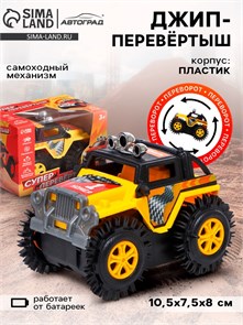 {{productViewItem.photos[photoViewList.activeNavIndex].Alt || productViewItem.photos[photoViewList.activeNavIndex].Description || 'Игрушка Джип-перевёртыш Внедорожник работает от батареек цвет жёлтый 7652108'}}