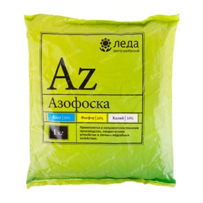 Удобрение Азофоска (нитроамофоска) 1кг Леда 1*30 Д61