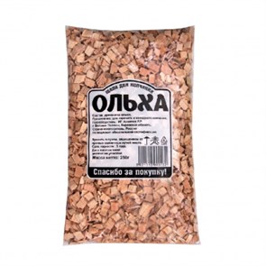 Щепа для копчения Ольха 250гр РКМ 1*30 В243