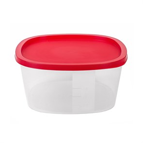 Контейнер для СВЧ и заморозки 2,65л квадратный МИКС MPG6672 1*17 MPG6672