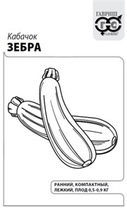 {{photo.Alt || photo.Description || 'Семена Кабачок Зебра 1,5 г б/п с евроотв. Г'}}