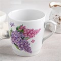 Кружка 0,35л фарфор Сирень-2 2С0557Ф34 1333009 1333009 - фото 163826
