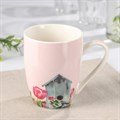 Кружка 0,35л фарфор Доляна Уют цвет розовый 7342349 7342349 - фото 164425