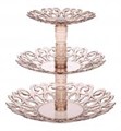 Фруктовница Мелодия 3-х ярусная тонирован М6620 М6620 - фото 165510