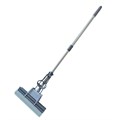 Швабра отжимная Умничка 2 рол телескоп.ручка длина 120см Серая KD-8015 1*20 KD-8015 - фото 165643
