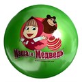 Мяч Маша и Медведь с наклейкой ПВХ, 23 см 9841824 9841824 - фото 166245