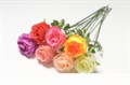 Цветы икусственные ветка бутона Розы одиночная 131.21 131.21 - фото 166373