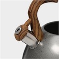 Чайник 2,7л нерж со свистком Stone серый ручка soft-touch индукция 4501434 4501434 - фото 168750 Чайник 2,7л нерж со свистком Stone серый ручка soft-touch индукция 4501434 4501434 - фото 168750