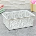 Корзинка универсальная Linden 6,7л 290х190х150мм светло-серый 1*24 221313421 221313421 - фото 168945