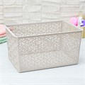 Корзинка универсальная Linden 6,7л 290х190х150мм бежевый 1*24 221313427 221313427 - фото 168946