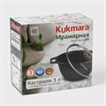 Кастрюля 3л KUKMARA d=24см h=17см антипригарное покрытие литой алюминий тёмно-серая 4206776 4206776 - фото 170032 Кастрюля 3л KUKMARA d=24см h=17см антипригарное покрытие литой алюминий тёмно-серая 4206776 4206776 - фото 170032
