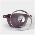 Кастрюля 2л KUKMARA Trendy style литой аллюминий, стекл. крышка 4849931 4849931 - фото 170051 Кастрюля 2л KUKMARA Trendy style литой аллюминий, стекл. крышка 4849931 4849931 - фото 170051