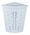 Корзина для белья 45л угловая (голубой) М1365 1*6 М1365 - фото 170129