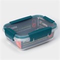 Контейнер для СВЧ 0,5л с гермитичной крышкой прямоуг BUTTERFLY SKY 4378106 4378106
